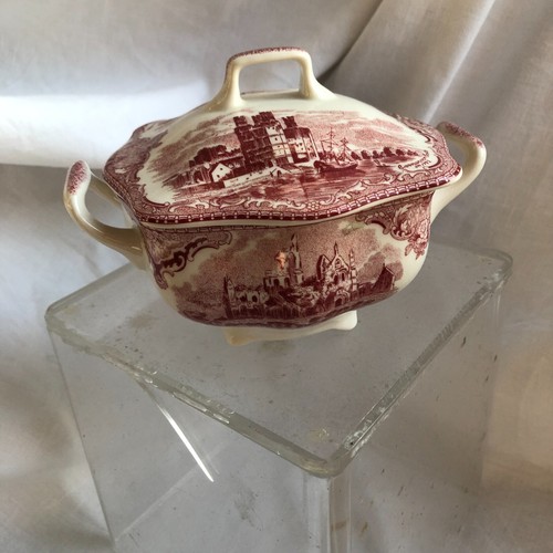 Sucrier faience anglaise - en,