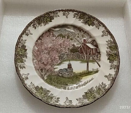 Assiette porcelaine johnson - assiette,