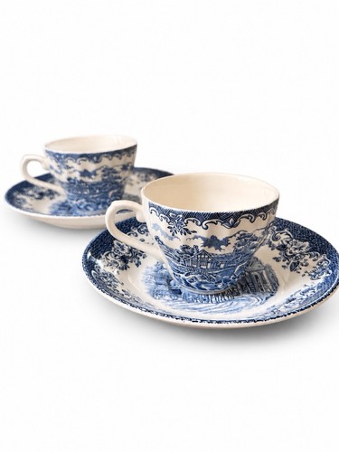 Lot tasses sous - lot, de
