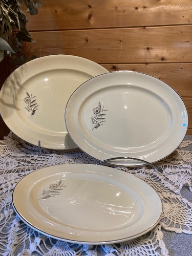 Lot grands plat ovales - de,