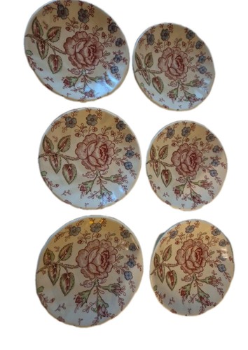 Soucoupes faïence anglaise - 6,