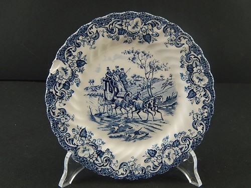 Assiette vintage authentique - assiette,