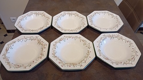 Assiettes creuses quasi - 6,